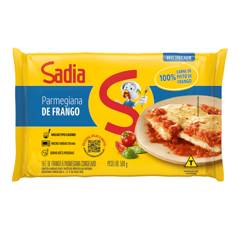 FILE FGO SADIA A PARMEGIANA 500G