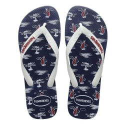 HAVAIANAS TOP NAUTICAL BRANCO/MARINHO/AMARELO 37/38