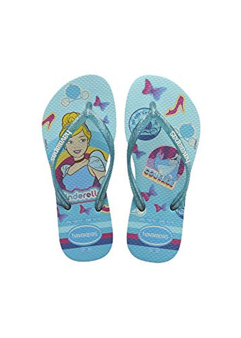 HAVAIANAS KIDS SLIM PRINCESS AZUL CEU 27/28