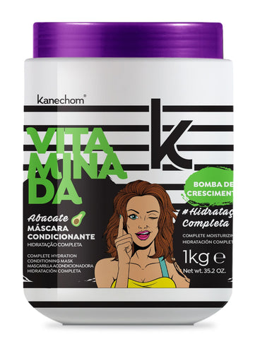 CREME DE TRATAMENTO KANECHOM 3 EM 1 VITAMINADA ABACATE 1kg