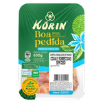 COXA SOBRECOXA KORIN FRANGO S/ OSSO S/ TRANSGENICOS 600g