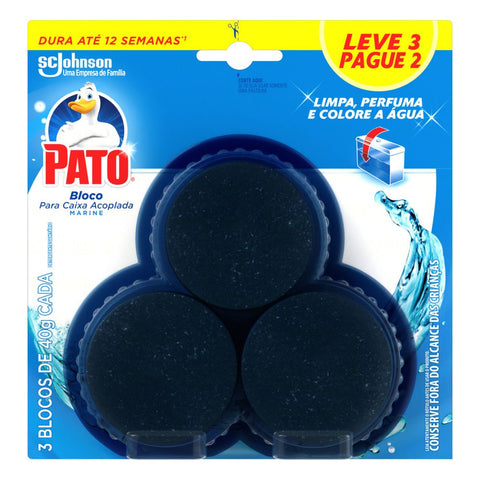 BLOCO SANITARIO PATO CX ACOPLADA MARINE LV3 PG2 120g