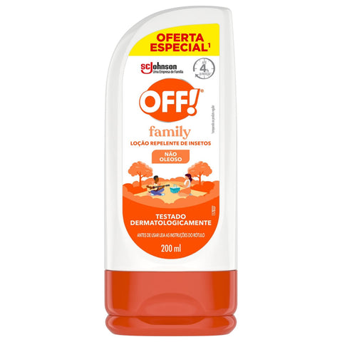 REPELENTE OFF LOCAO FAMILY 200ml