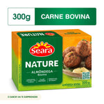 ALMONDEGA SEARA NATURE BOVINA 375g