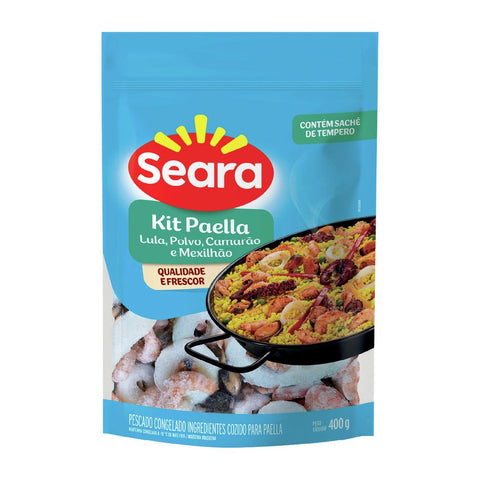 INGREDIENTES PAELLA SEARA C/SH TEMPERADO 400g