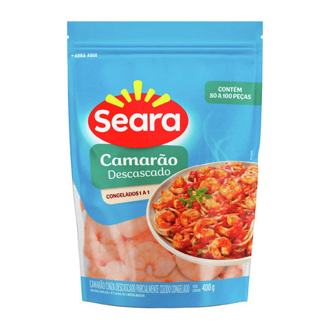 CAMARAO SEARA CINZA DESC PRE COZ 80/100 400g