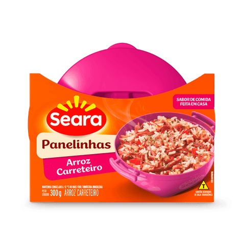 ARROZ CARRETEIRO SEARA 300G PANELINHA