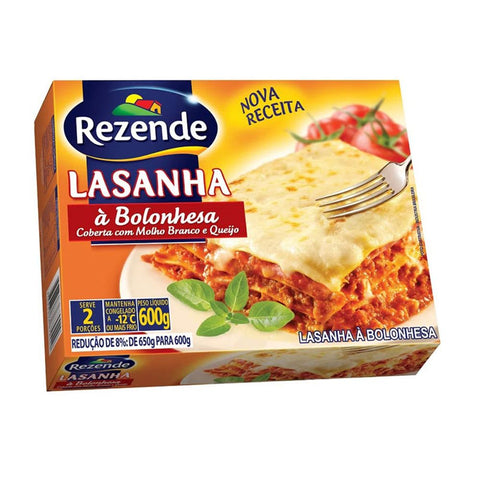 LASANHA REZENDE 600g BOLONHESA
