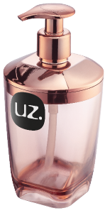 PORTA SABONETE LIQ UZ PREMIUM ROSE