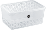 ORGANIZADOR UZ MULTIUSO C/TAMPA 3L TRANSPARENTE