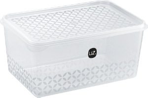 ORGANIZADOR UZ MULTIUSO C/TAMPA 3L TRANSPARENTE