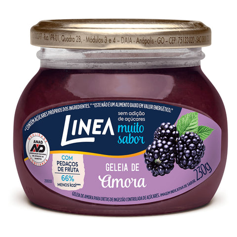 GELEIA LINEA SUCRALOSE ZERO 230g AMORA