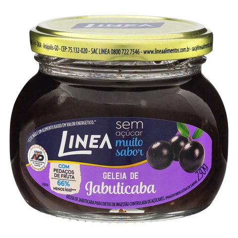 GELEIA LINEA SUCRALOSE ZERO JABUTICABA 230g