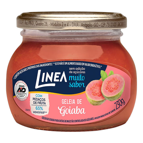 GELEIA LINEA SUCRALOSE ZERO GOIABA 230g