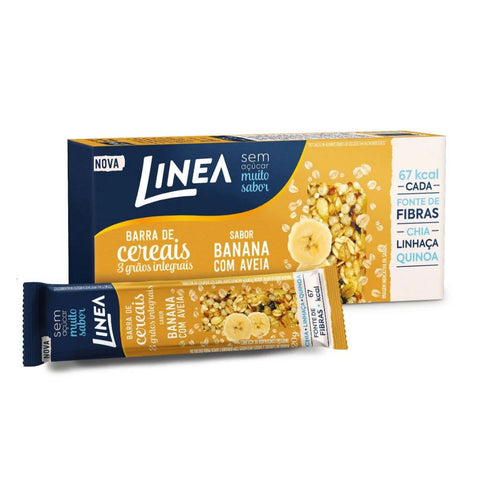 BARRA CEREAL LINEA ZERO BANANA AVEIA 60g