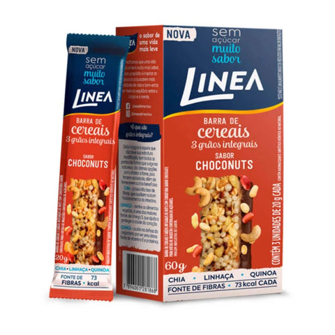 BARRA CEREAL LINEA ZERO CHONUTS  60g