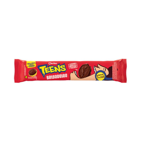 BISCOITO MARILAN TEENS RECHEADO BRIGADEIRO 90g