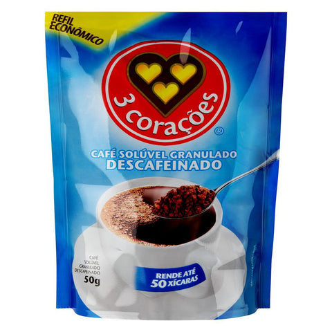 CAFE SOLUVEL 3 CORACOES DESC SH 50G