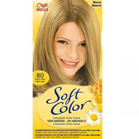 TINTA SOFT COLOR 80 LOURO CLARO