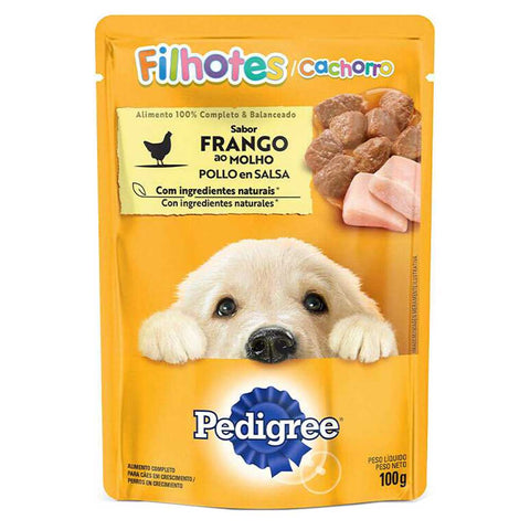 RACAO PEDIGREE SH 100G JUNIOR FGO
