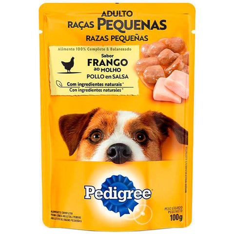 RACAO PEDIGREE SH 100G ADULTO FGO
