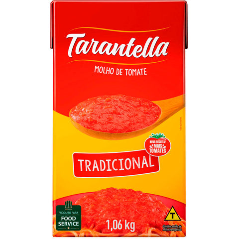 MOLHO TOMATE TARANTELLA TP 1,06KG TRADICIONAL