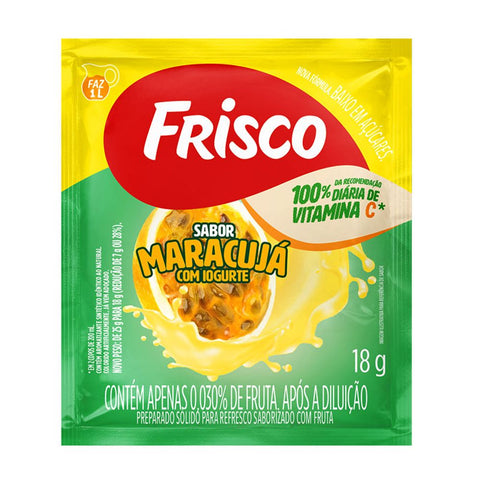 REFRESCO FRISCO 18G MARACUJA IOGURT