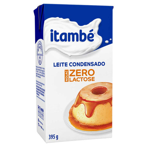 LEITE CONDENSADO ITAMBE NOLAC ZERO LACTOSE TP 395G