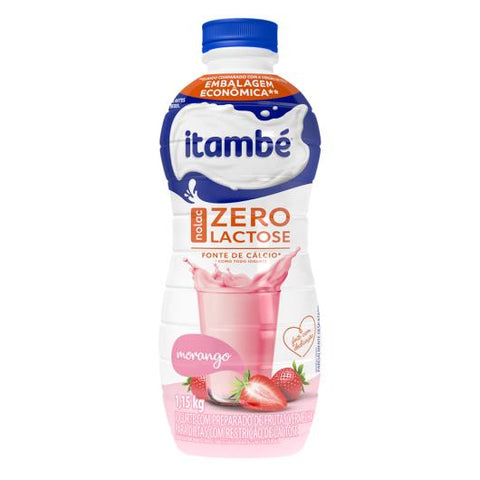 IOGURTE ITAMBE NOLAC ZERO LACTOSE 1,15K MORANGO