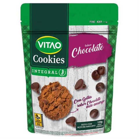 BISCOITO VITAO COOKIE INTEGRAL CHOC GOTAS CHOC 120g