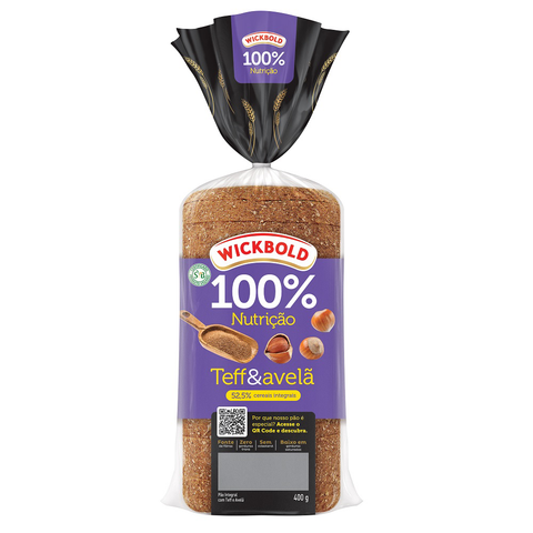 PAO WICKBOLD FORMA 100NUTRICAO 400G TEFF E AVELA