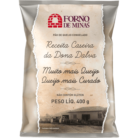 PAO DE QUEIJO FORNO DE MINAS D DALVA EDICAO 30 ANOS 400g