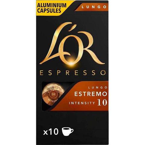 CAPSULA LOR ESPRESSO C/10 52g LUNGO ESTREMO N 10