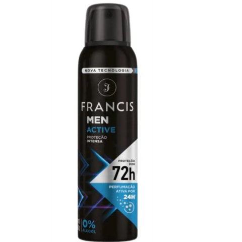 DESODORANTE FRANCIS HYDRATTA AERO 150ml MEN ACTIVE SPORT