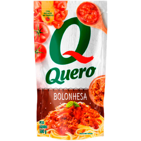MOLHO DE TOMATE QUERO BOLONHESA SACHE 300g