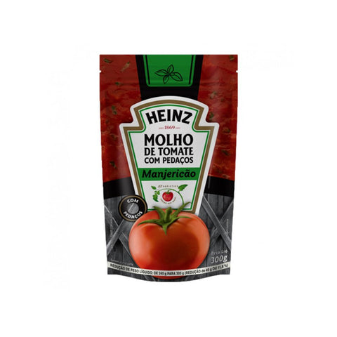 MOLHO TOMATE HEINZ MANJERICAO SH 300G