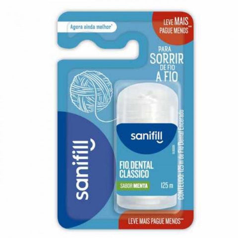 FIO DENTAL SANIFILL CLASSICO 125M
