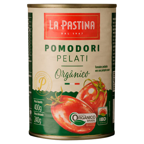 TOMATE PELATI LA PASTINA 400G ORGANICO