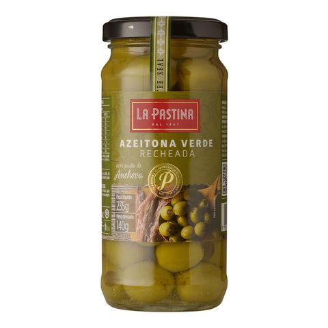 AZEITONA LA PASTINA RECHEADA 235G ANCHOVA