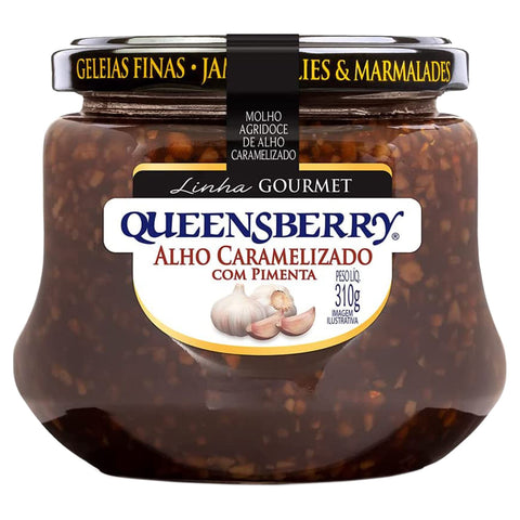 GELEIA QUEENSBERRY GOURMET 310G ALHO CARAMELIZA