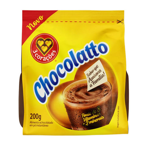 ACHOCOLATADO 3 CORACOES SH 200g