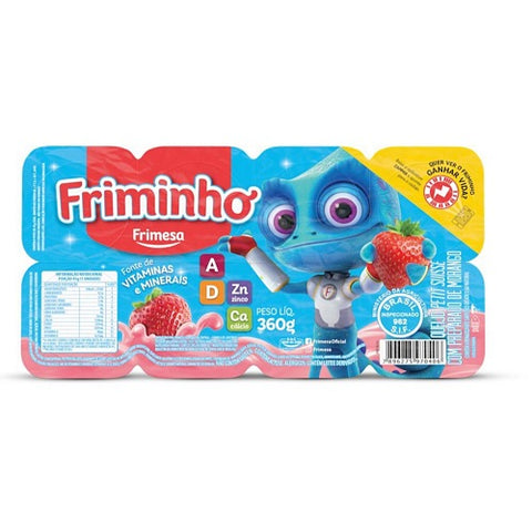 IOGURTE FRIMESA FRIMINHO PT SUISSE 360G MORANGO