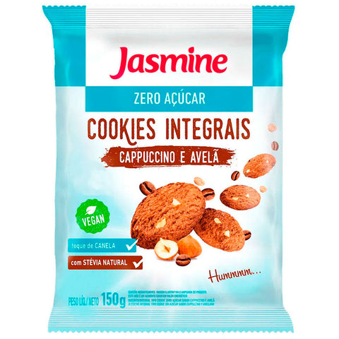 BISCOITO JASMINE INT COOKIES ZERO 120G CAPPUCCINO AVEL