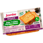 PAO JASMINE SEM GLUTEN CHIA E ERVAS FINAS 350g