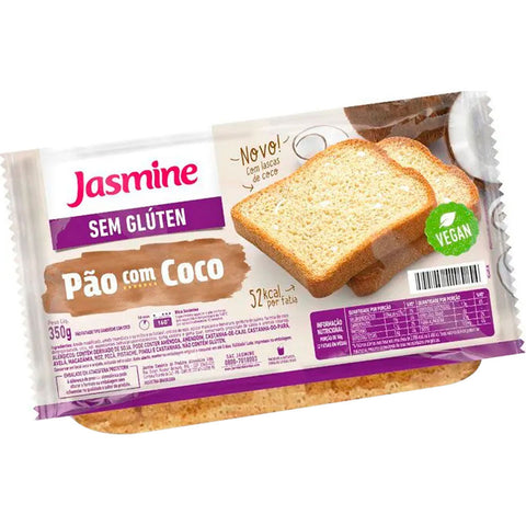 PAO JASMINE SEM GLUTEN COCO 350g