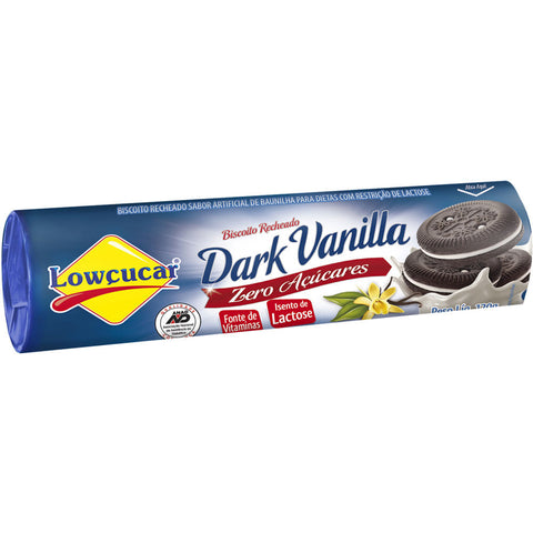 BISCOITO LOWCUCAR DIET RECH 120g BAUNILHA