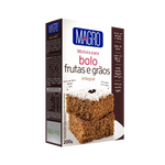 MISTURA BOLO MAGRO INTEGRAL 200G FRUTAS GRAOS