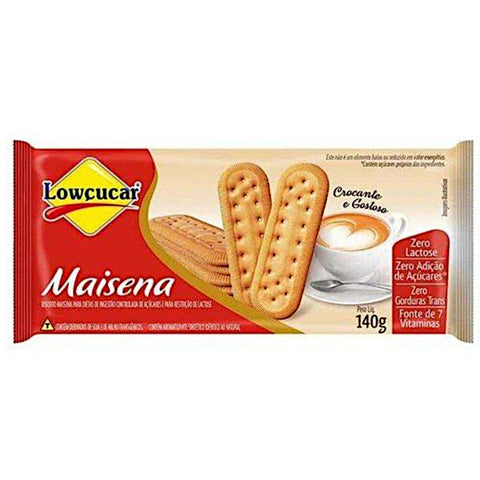 BISCOITO LOWCUCAR MAISENA ZERO LACTOSE 140g