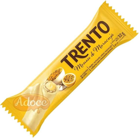 CHOCOLATE TRENTO WAFER 29G MOUSSE MARACUJA