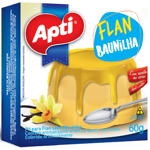FLAN APTI BAUNILHA 60g